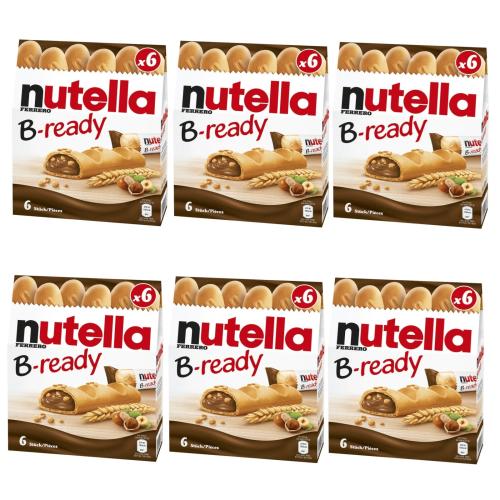 누텔라 Nutella 페레로 누텔라브레디 132g 6개입 X 6개 총 36개입 악마의잼