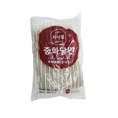 차이웰 중화당면 2Kg 5개 당면 요리용당면 조리용당면 잡채당면 잡채재료 당면사리 중화당면 업소용당면 식