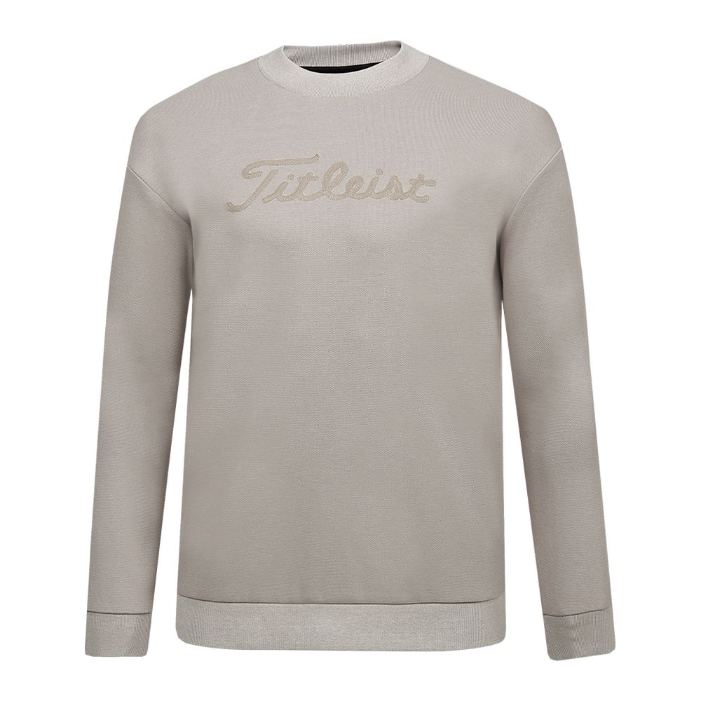 타이틀리스트 타이틀리스트 골프긴팔 CQK BIG LOGO ROUND NECK SHIRT TKPMT4111-42
