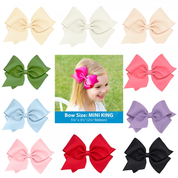 위원스 WEE ONES 위원스 미국프리미엄 헤어핀 클래식 그로스그레인 미니킹 MKB 13 color