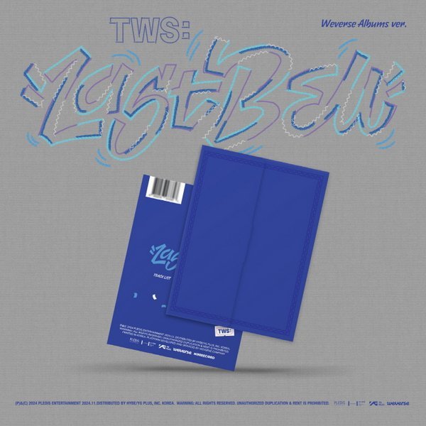 에이치투미디어 투어스 - 싱글 1집 Last Bell Weverse Albums ver