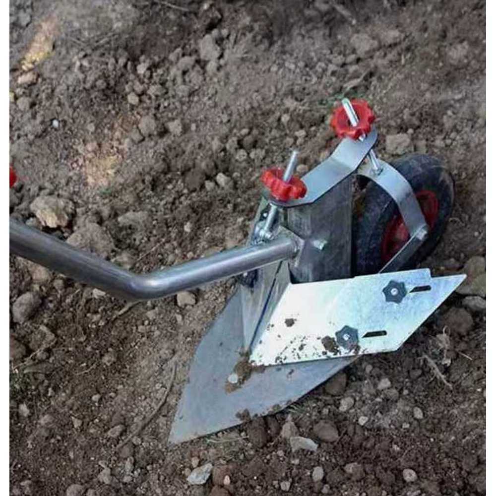 쟁기 텃밭 경작기계 관리기날 도랑 흙고르기 개간작업