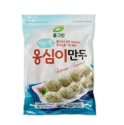 풀그린 FULGREEN 한입에 쏙 옹심이 만두