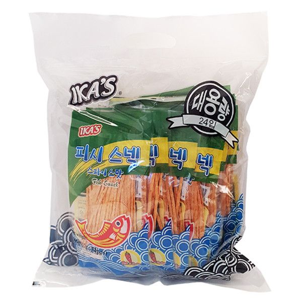이카스 피시스넥 스파이스맛 15g x 24개 중량변경 13g
