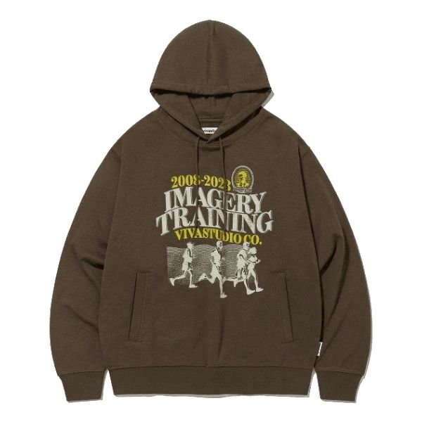 비바스튜디오 비바스튜디오 후드티 RUNNING HOODIE KHAKI 457144