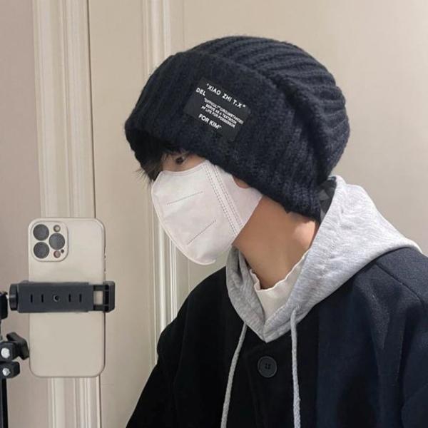 겨울 도톰한 니트 비니 착용감 신축성 모자