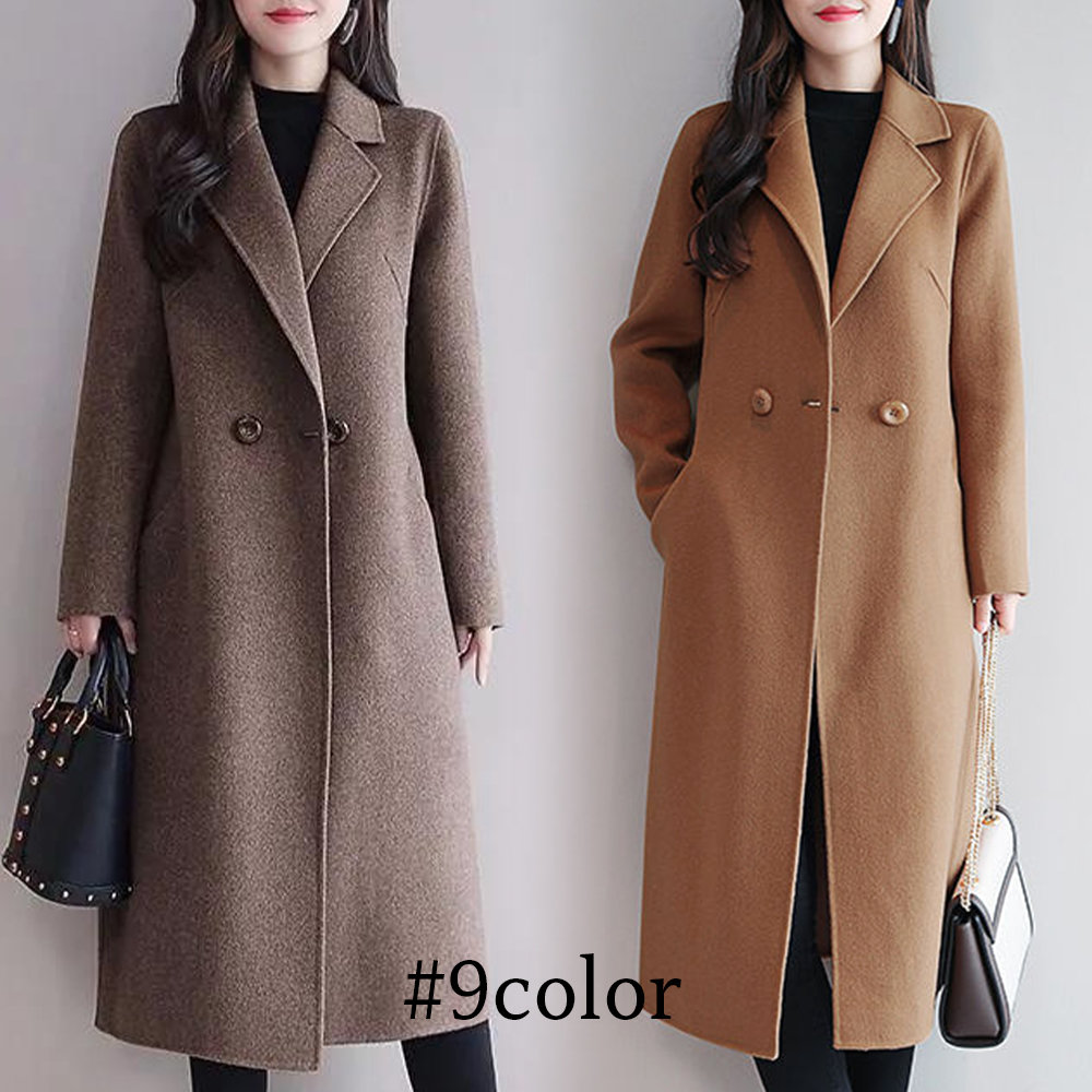 아이런코리아 비츠로 카라 모직 코트 a