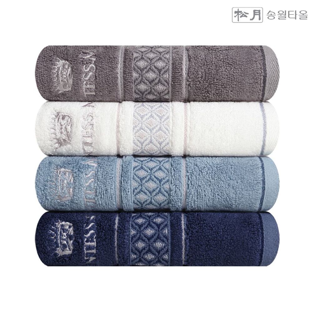 송월타올 송월타올 뱀부얀 혼방 세면타월 수건 160g 단품 송월 타올