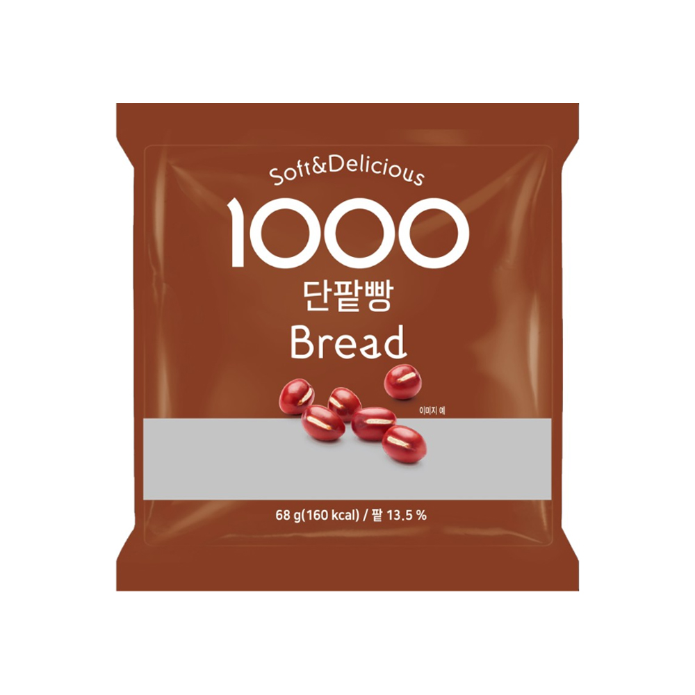 1000 단팥빵 68g