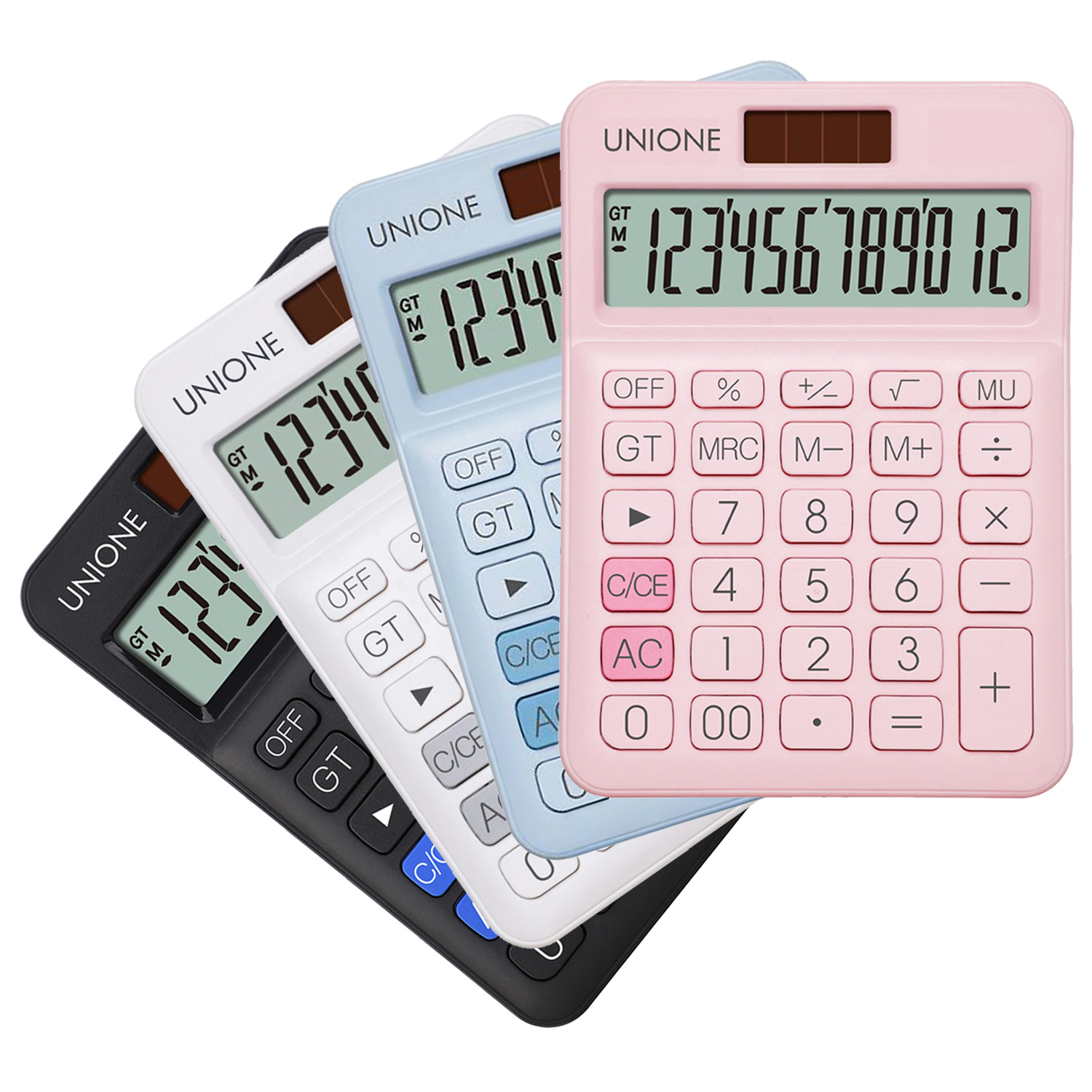 유니원 호사문구 유니원 칼라 계산기 DC-108N 1087737