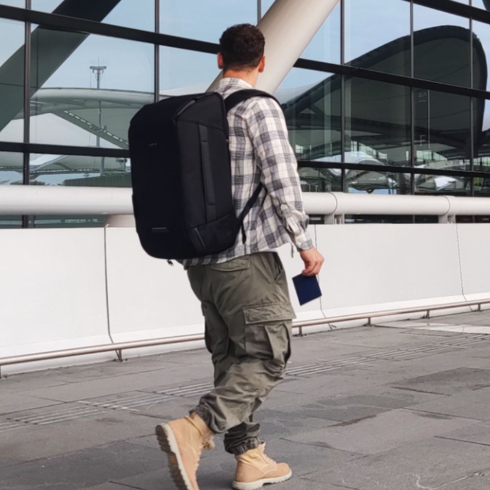LETSBAG 코린 트래블로 여행용 백팩 배낭 여행 가방 LB490AKR