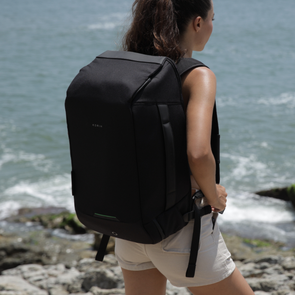 LETSBAG 코린 트래블로 여행용 백팩 배낭 여행 가방 LB490AKR