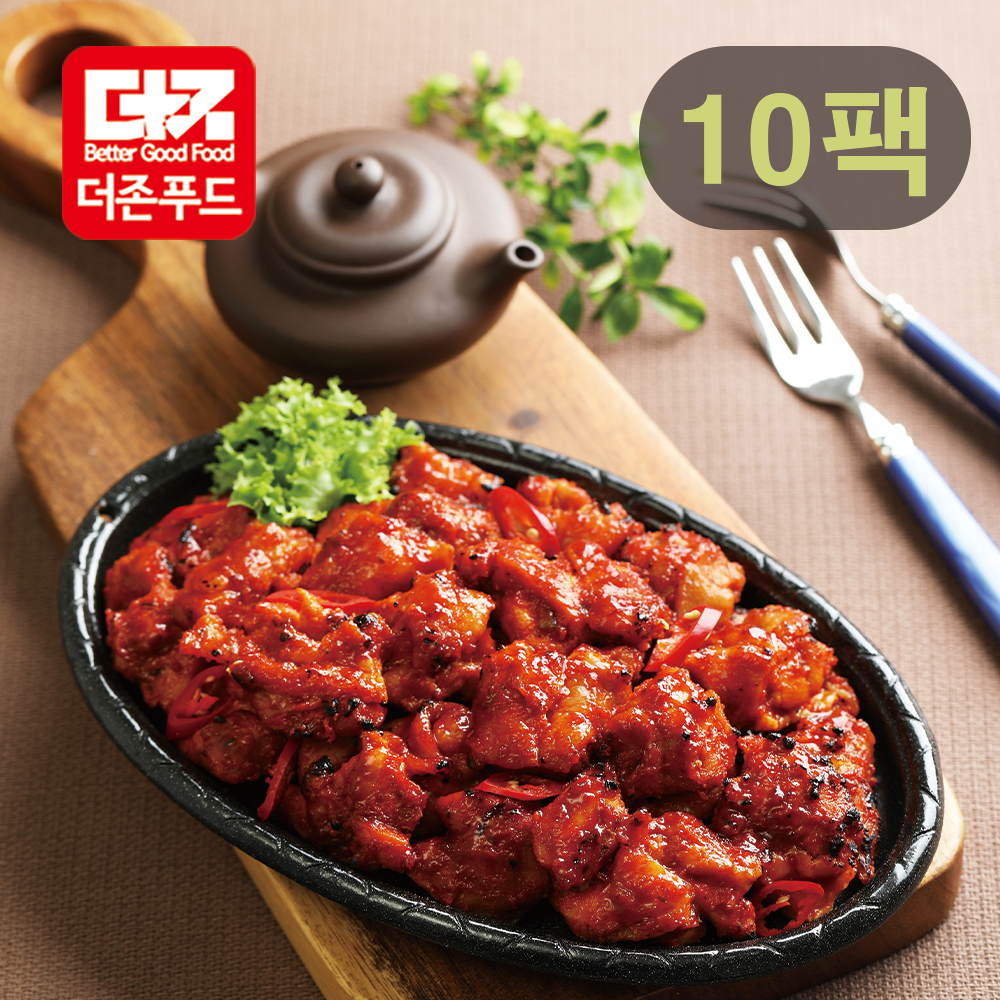 더존푸드 양념 순살불닭 350g X 5팩