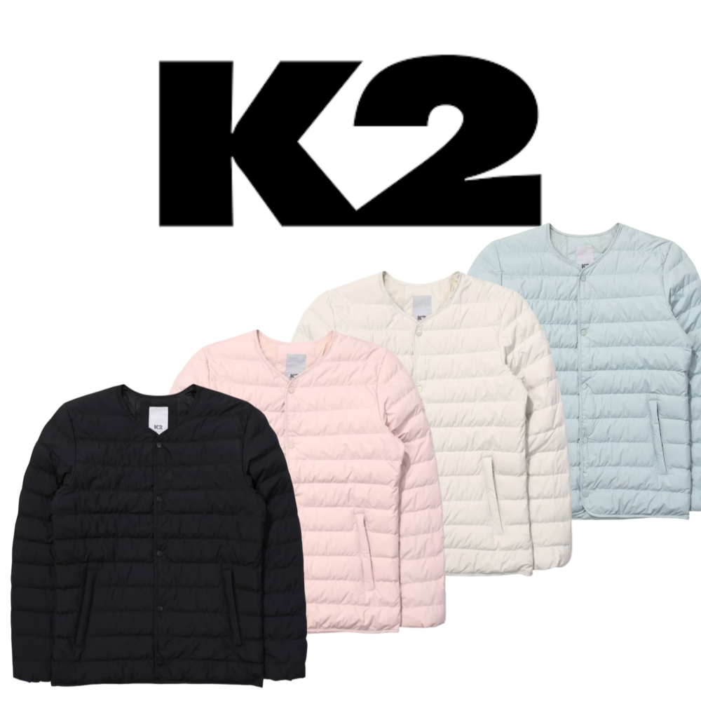 K2 매장정품 K2 여성 경량패딩 가볍고 따뜻한 구스다운 자켓 외출용 실내용 105