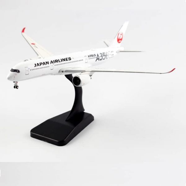 에이스 2563286 다이캐스트 미니 비행기 수집품 여객기 JC Wings 1 400 완제품 Japan Airlines For Airbus Silve A350-900XWB JA02XJ