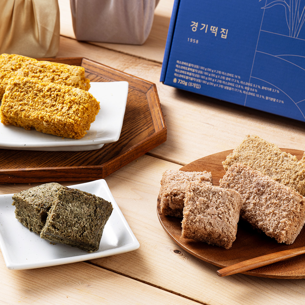 삼초마을 마스코바도 설기 떡세트 720g