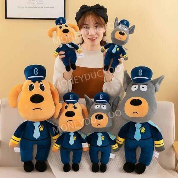 오르골 1 1 래브라도 경장 인형 sheriff labrador 리트리버 도배르만 애착 선물