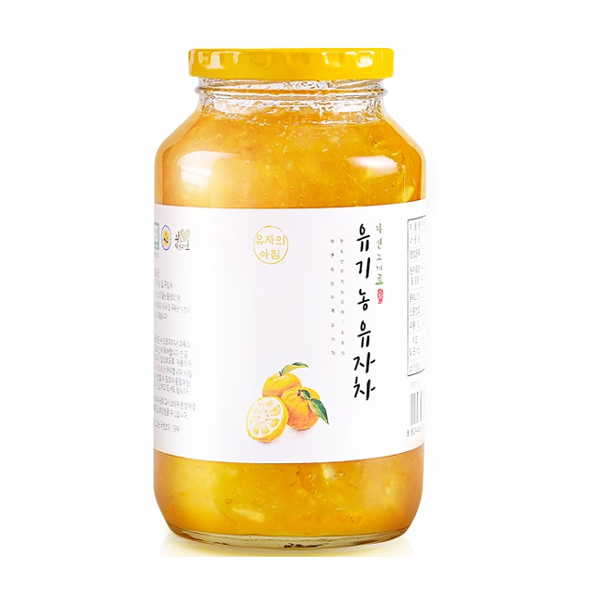 섬바다식품 유기농 유자로만든 완도 유기농 유자차 1개 1개입 1kg
