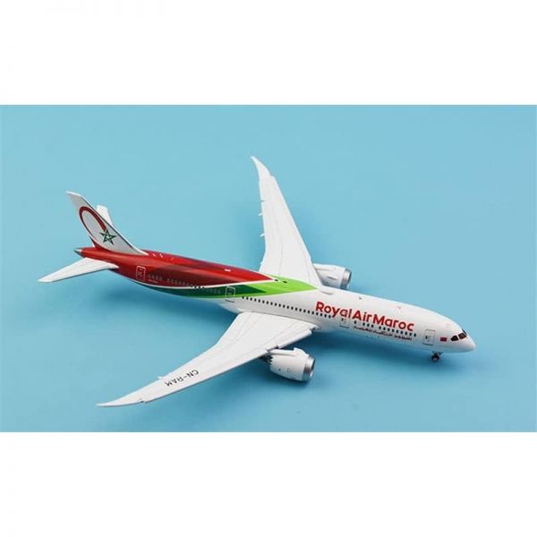 에이스 2565210 다이캐스트 미니 비행기 미니어처 모형 JC Wings 1 400 완제품 Royal Air Maroc For Boeing CN-RAM Flaps Dow B787-9