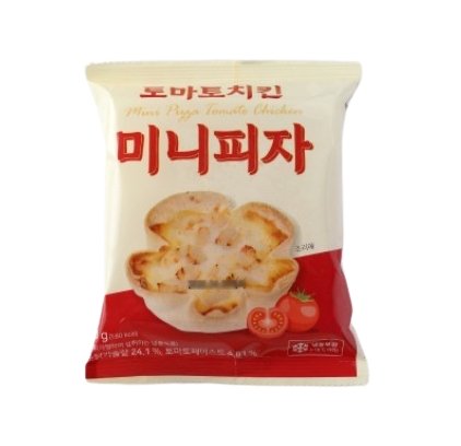 지지푸드 미니 피자 토마토치킨 