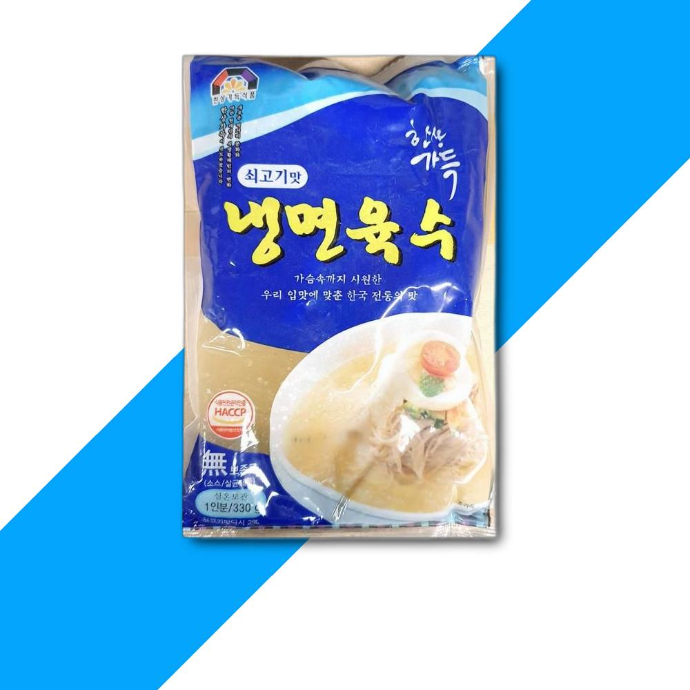 한상가득식품 한상가득 냉면육수 330g x30개 냉면육수 냉면재료 즉석식품 간식 분식재료