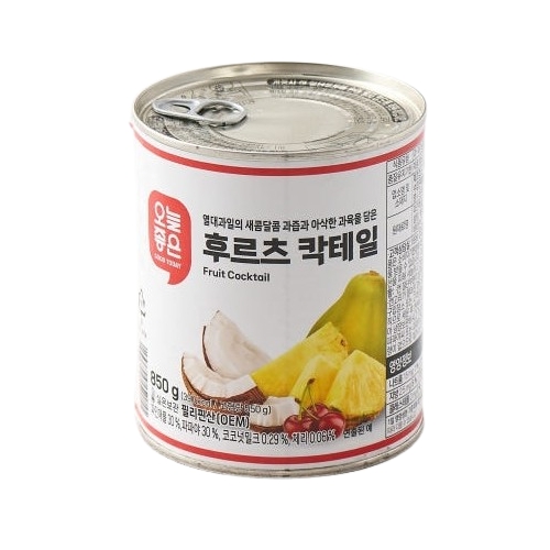 오늘좋은 후르츠 칵테일 850g