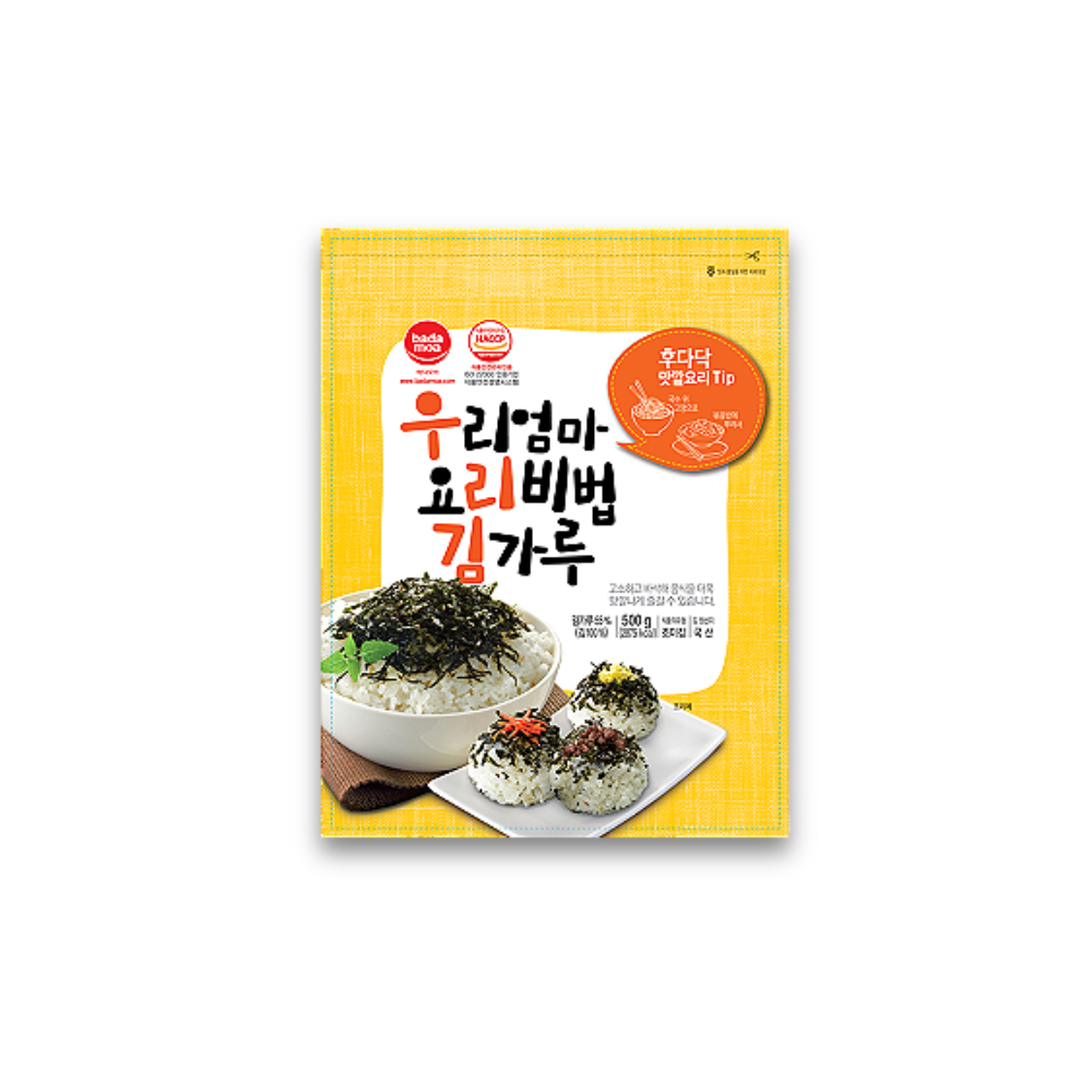 대양식품 바다모아 우리엄마 요리비법 김가루 500g
