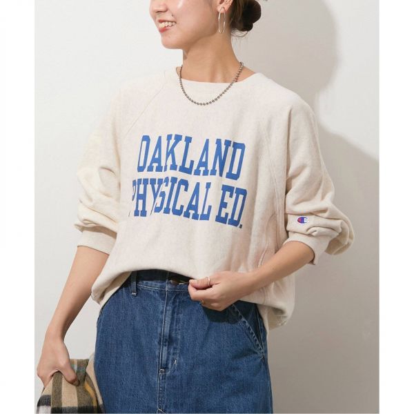 JOURNAL STANDARD relume 별주챔피온 챔피언 oz RAGLAN CN SWEAT 스웨트 RERW10