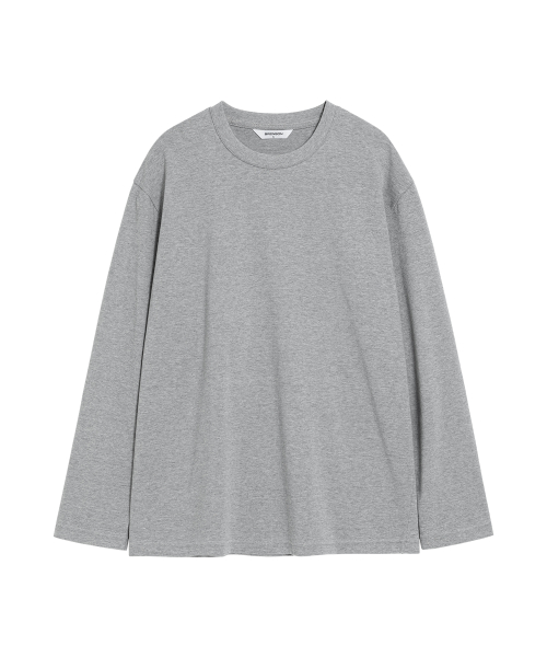 브렌슨 BRENSON Renew Ver 루즈핏 긴팔티셔츠 다크그레이 다크그레이 BR714 369092