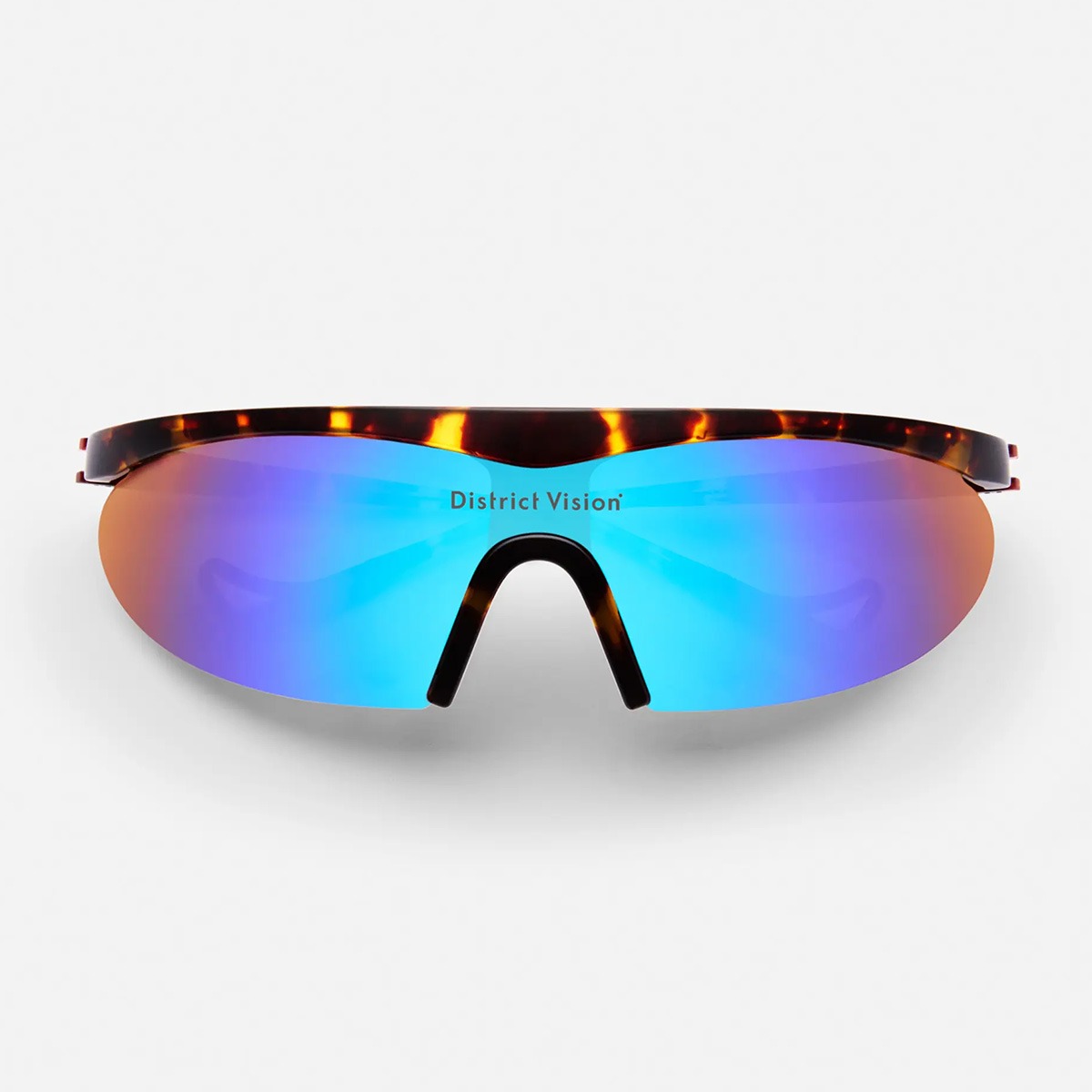 보장 디스트릭트비전 코하루 Koharu Eclipse Tortoise D Mirror 러닝 스포츠 선글라스