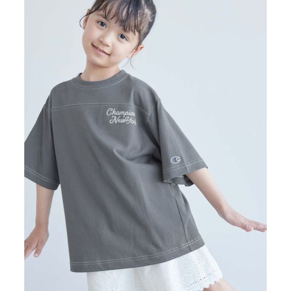 ROPE PICNIC KIDS KIDS챔피온 챔피언쇼트 SLEEVE BACK LOGO T셔츠