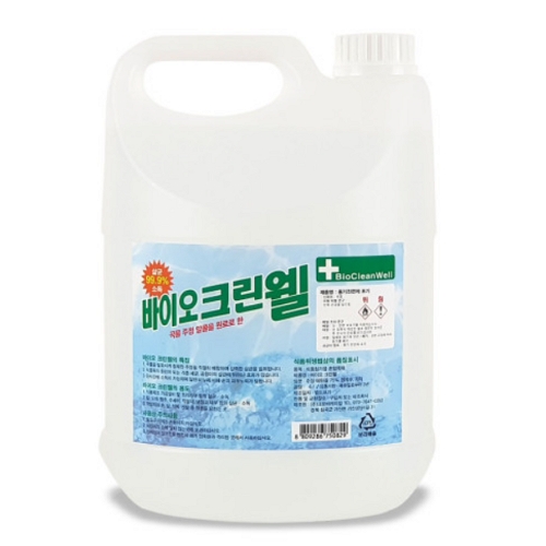 크로바케미칼 크로바 바이오크린웰 4L