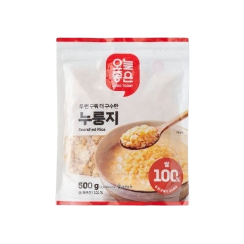 대한식품 오늘좋은 두번구워 더 구수한 누룽지 500g