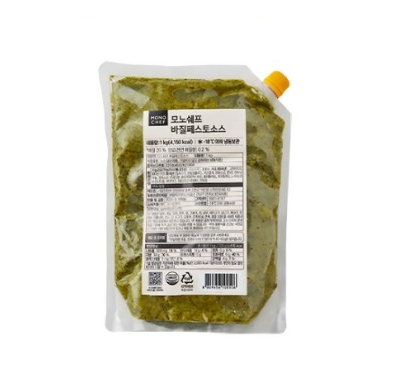 서울향료 모노쉐프 바질 페스토 소스 1kg