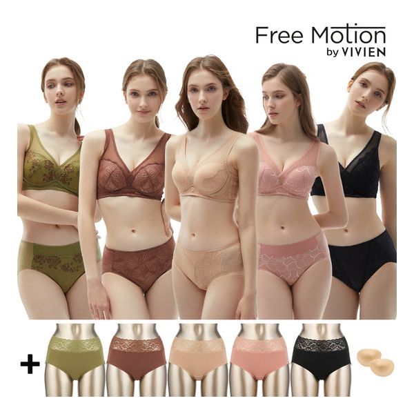비비안 비비안 프리모션16차 오가닉코튼 노와이어 16종 886402