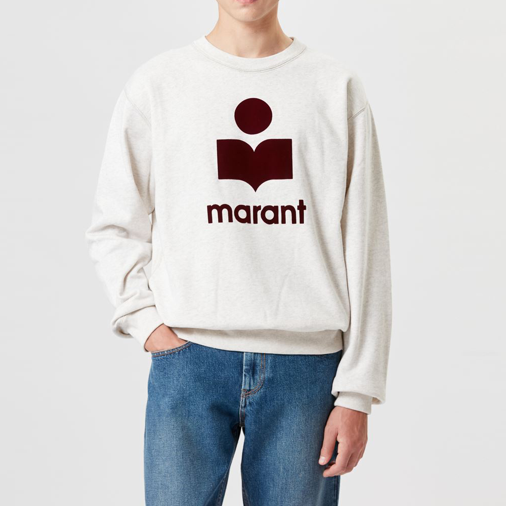 이자벨마랑 22FW ISABEL MARANT 이자벨마랑 MIKO 미코 남성용 스웨트셔츠 맨투맨 2종 슬레이트 SW0125 22H014H
