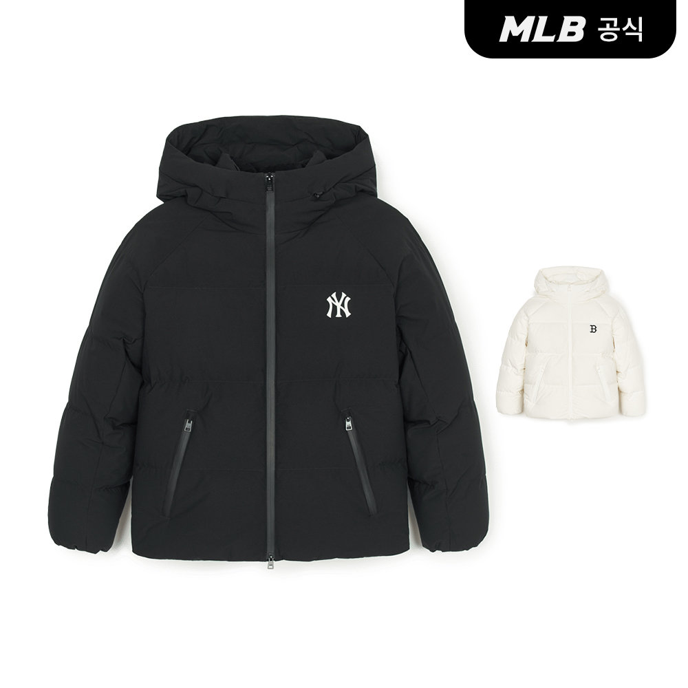 MLB 베이직 후드 숏패딩 2 COLOR