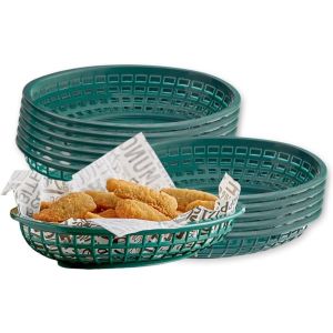 Tablecraft 테이블크래프트 제품 그린 바스켓용 현금겸용 점보 12개팩 C1084FG
