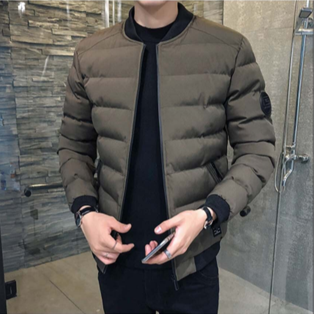 남성 항공 점퍼 경량 패딩 블루종 바람막이 잠바 간절기 가을 겨울 작업복 근무복