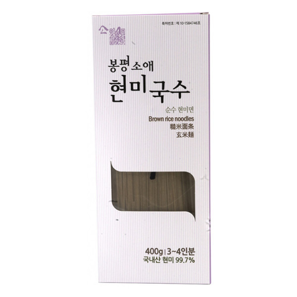 봉평메밀영농조합 봉평 소애 100 현미국수 400g