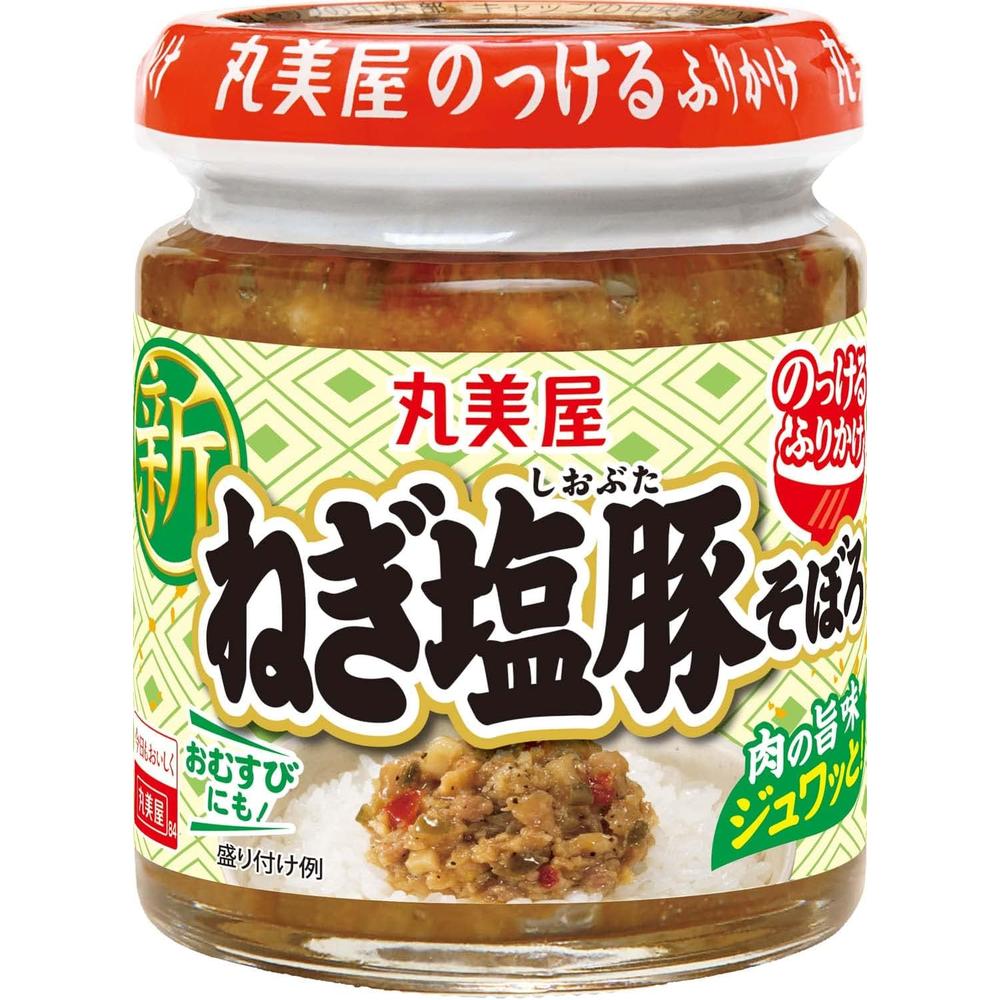 Marumiya Foods 마루미야 푸드 노로쿠주카케 스프링클 그린 어니언 솔트 포크 소보로 100g 6개