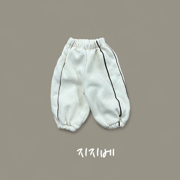 지지베 바이삥2줄팬츠