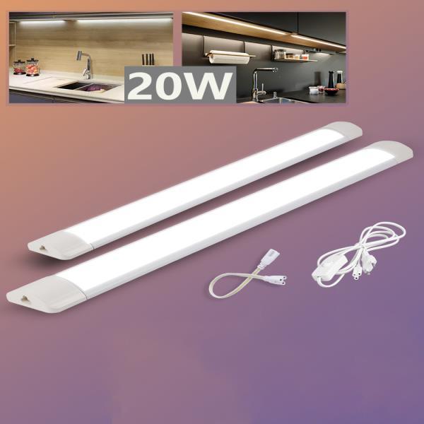 Led 튜브 전등 설비 주방 라이트 스트립 LED 조명기구에 대 한 밝기 램프 85V 265V 바