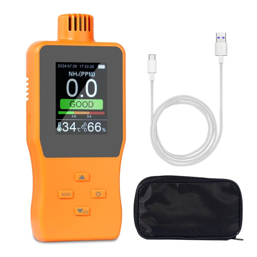 암모니아 가스 감지기 NH3 분석기 미터 테스터 사운드 라이트 알람 DropShipping 0-100PPM