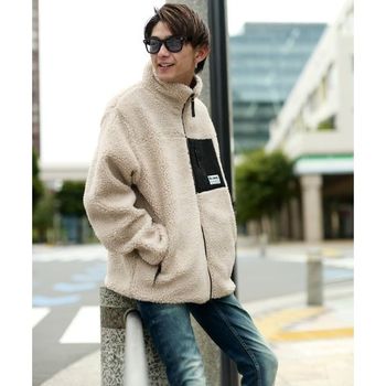 노스웨트 x 애드 믹스 아틀리에 서브맨 콜라보 남여공용 플러피 셰르파 후리스 보아 양털 집업