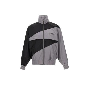 겐조 겐조 보케 플라워 버튼 투톤 레트로 윈드브레이커 재킷 99J FD65BL1609NA99J