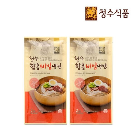 청수식품 청수 함흥 비빔냉면 360G 2개 4인분