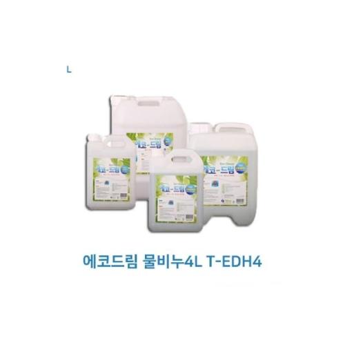 토일러 에코드림 물비누 4L T EDH4 비누 물비누 클렌징비누 클렌징물비누 거품비누 거품물비누 세척비누 클