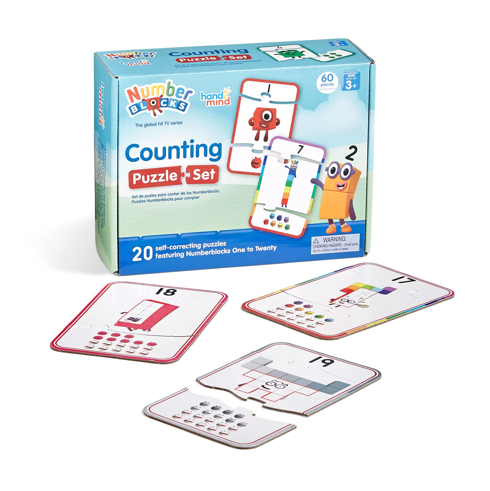 Learning Resources Amazon co jp Numberblocks Counting Puzzle Set 학습 리소스 넘버 1개