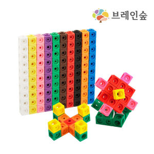 EDX 알록달록 연결큐브 멀티큐브 연결수모형 연결수막대 연결블록 수학큐브 큐브블럭 사고력수학 창의
